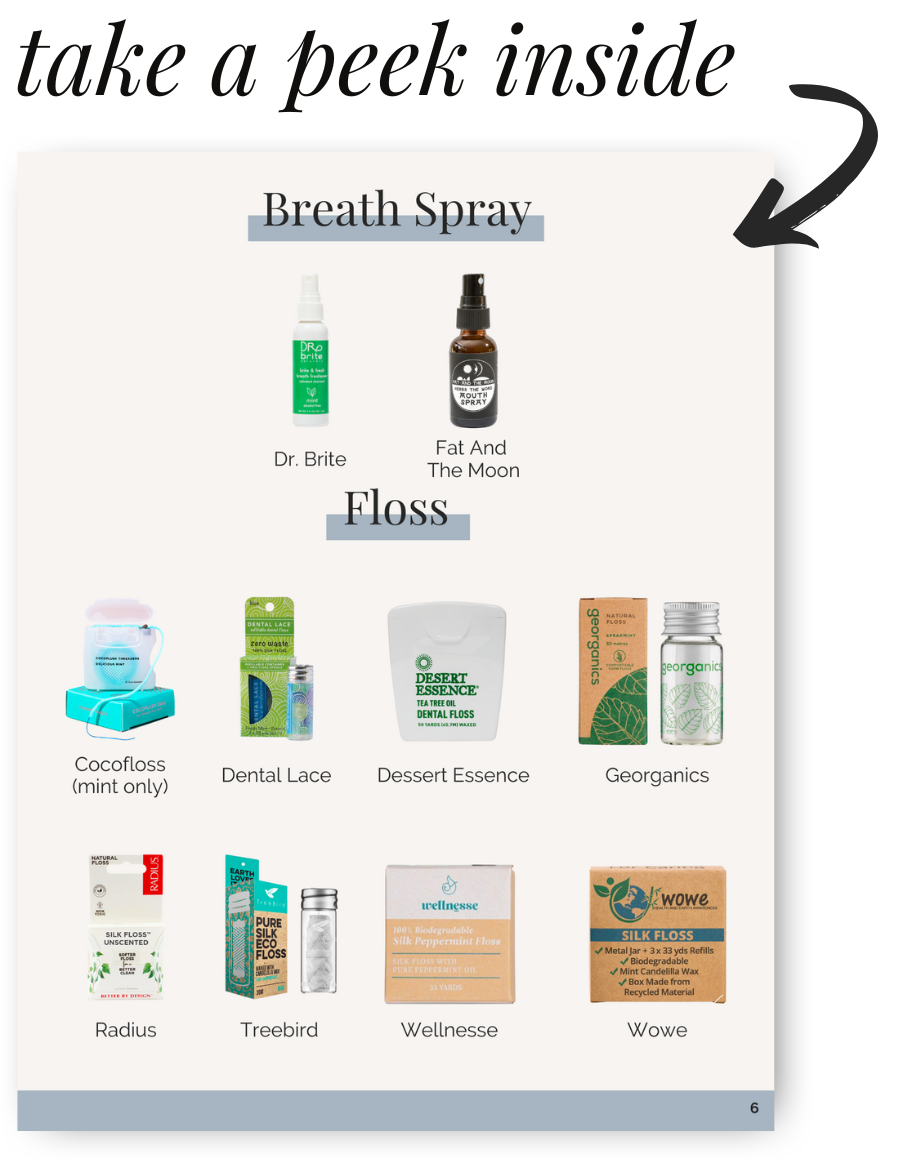 Non-Toxic Oral Care eBook