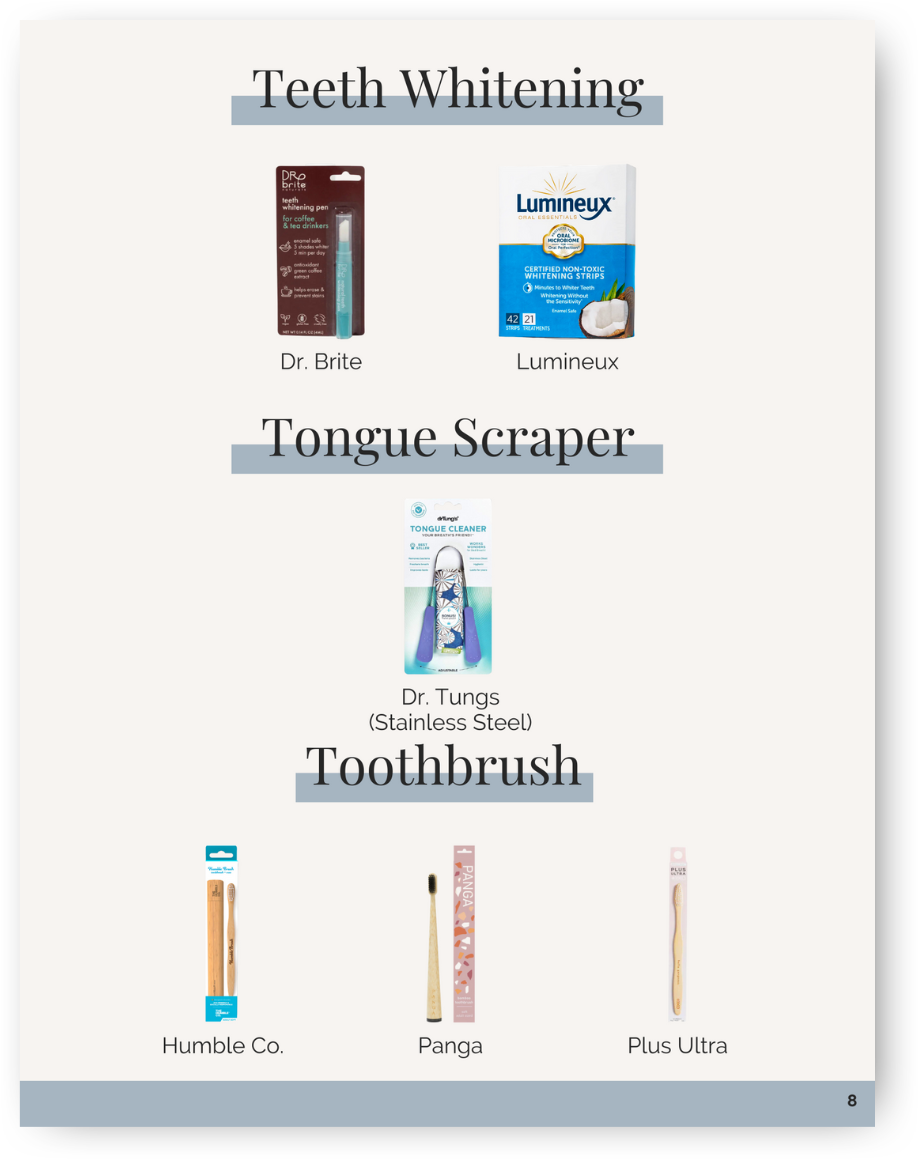 Non-Toxic Oral Care eBook