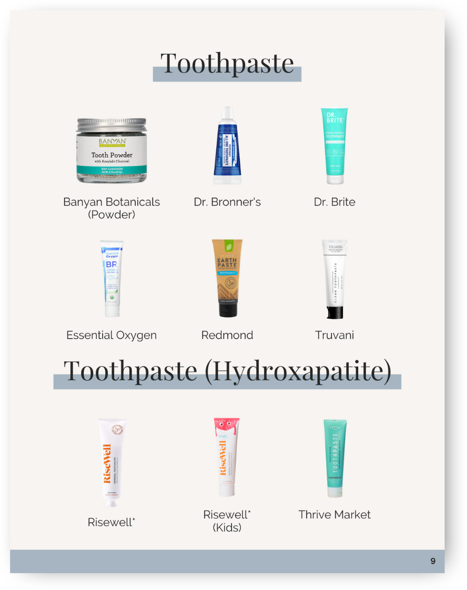 Non-Toxic Oral Care eBook