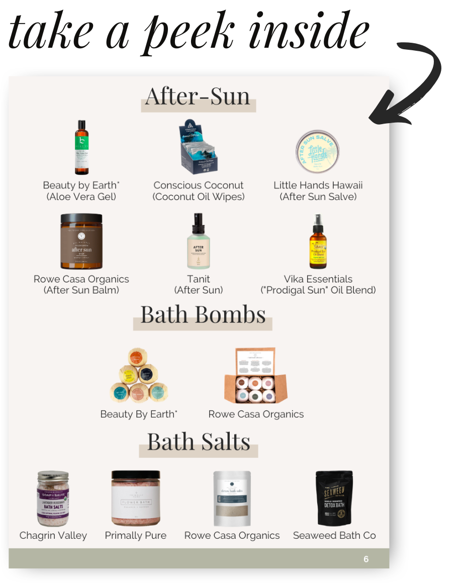 Non-Toxic Body Skin Care eBook